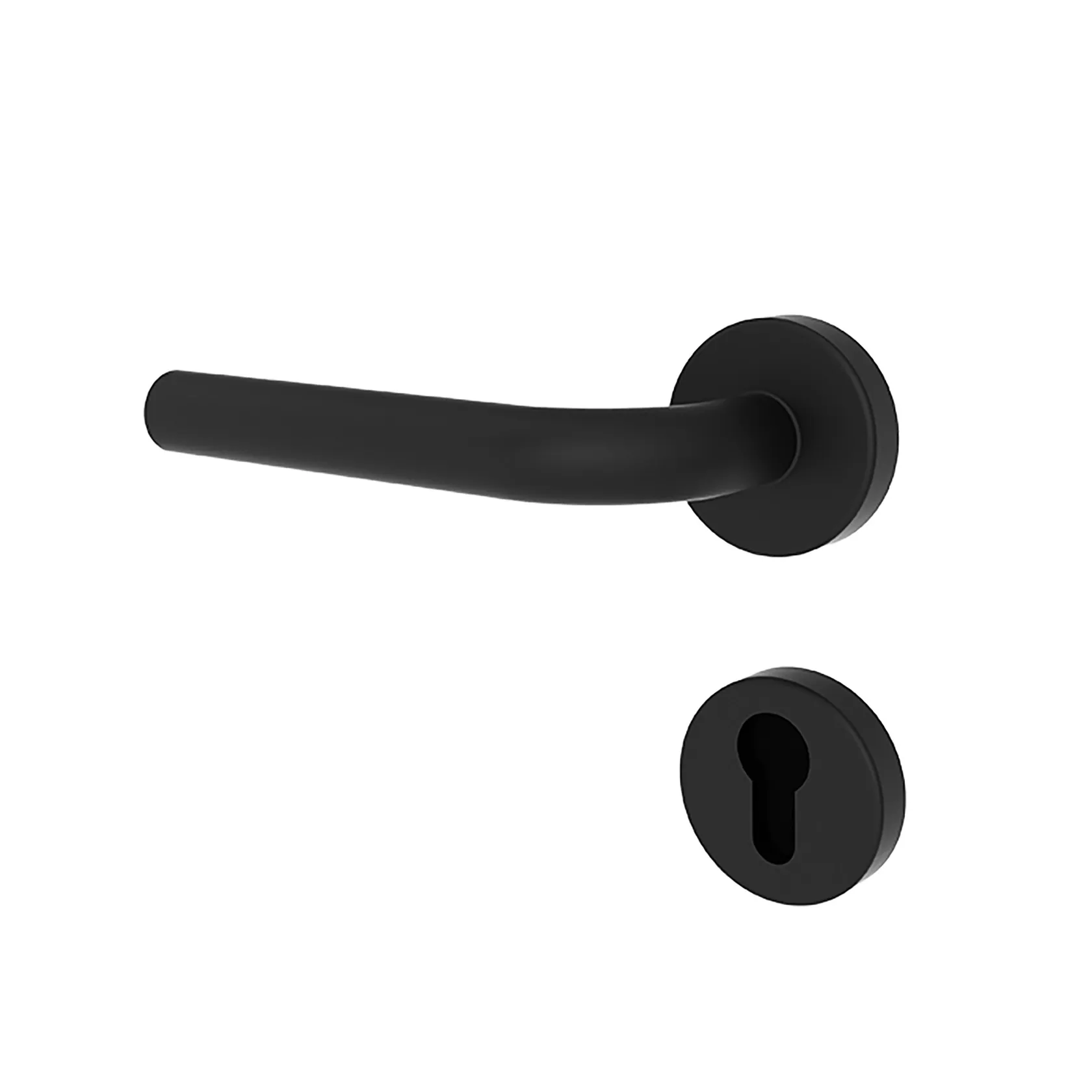 Türgriff Eleganto 3 Schwarz matt
