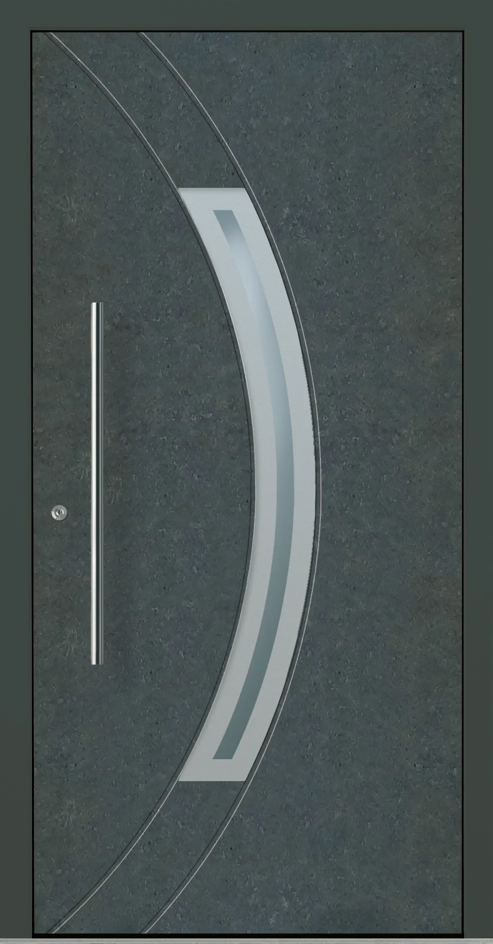 Aluminium-Haustür OptiDoor Design 32110D