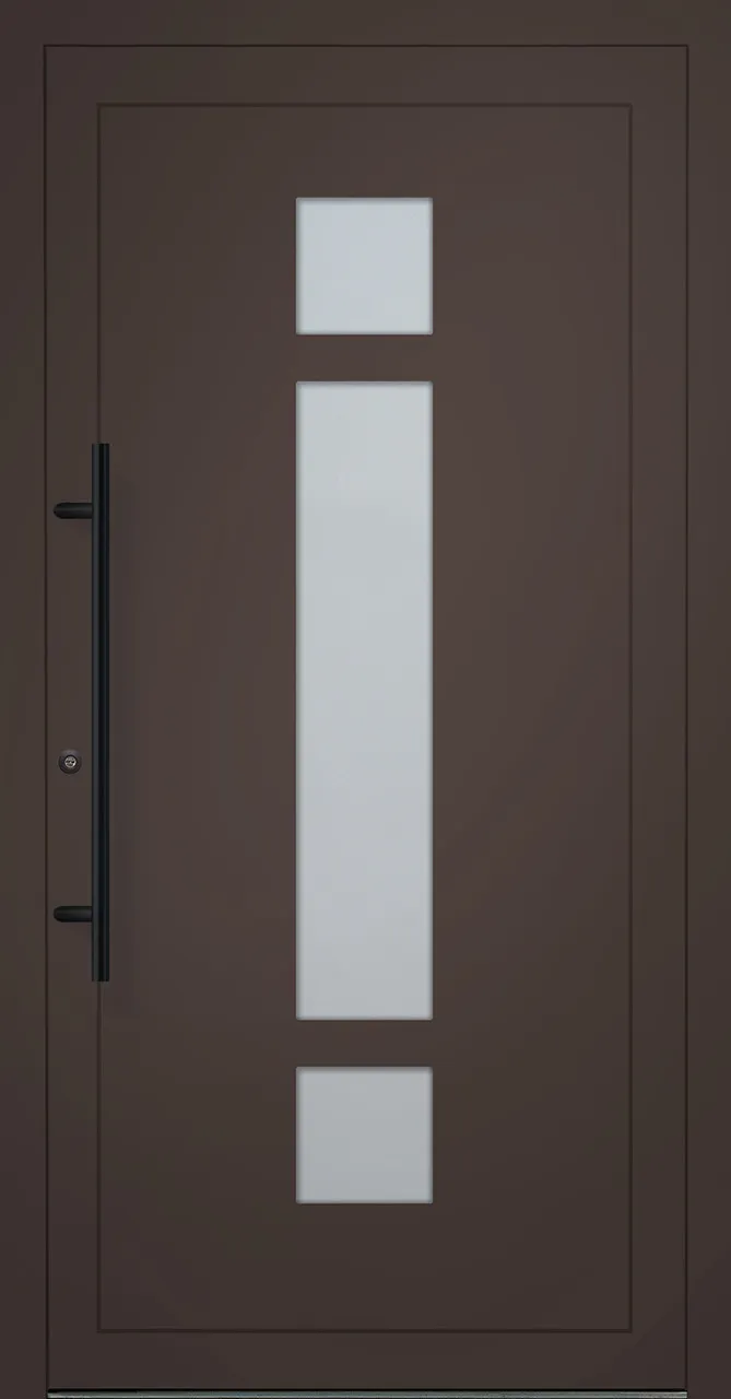 Aluminium-Haustür OptiDoor Power Blackline 38660P