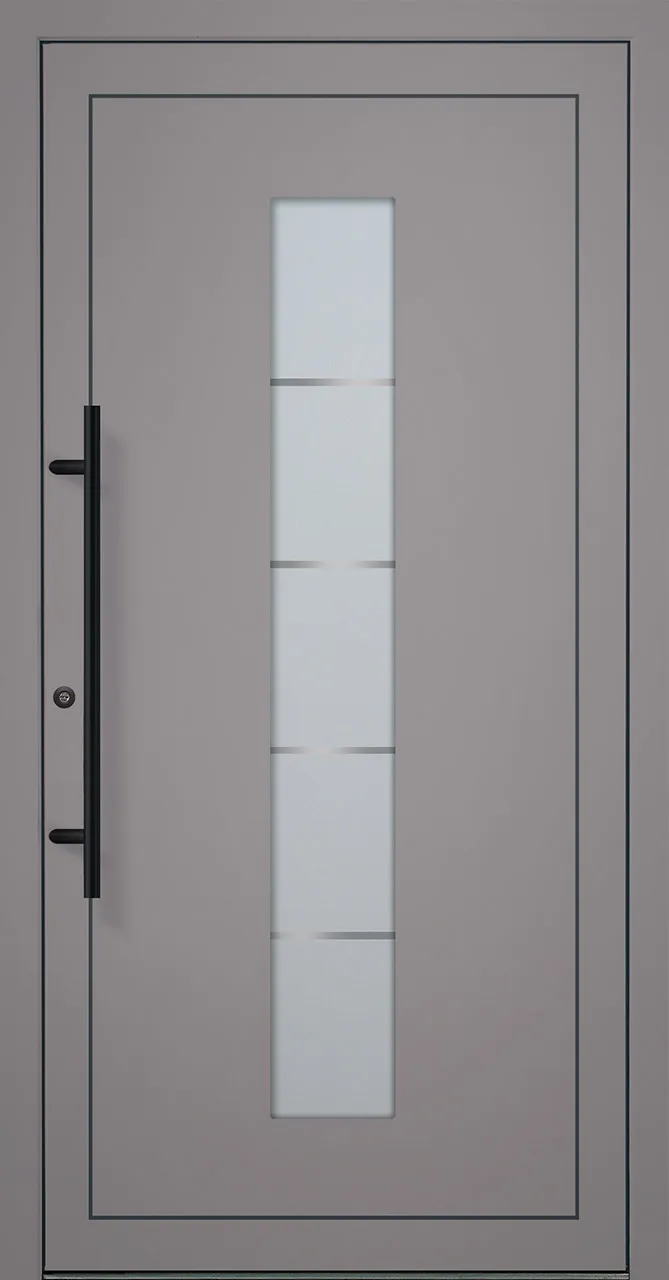 Aluminium-Haustür OptiDoor Power Blackline 38441P
