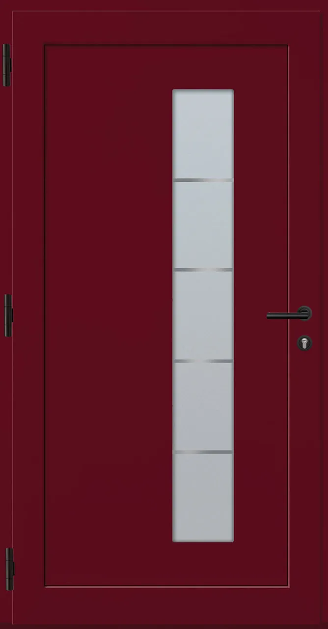 Aluminium-Haustür OptiDoor Exclusiv Blackline 38711E