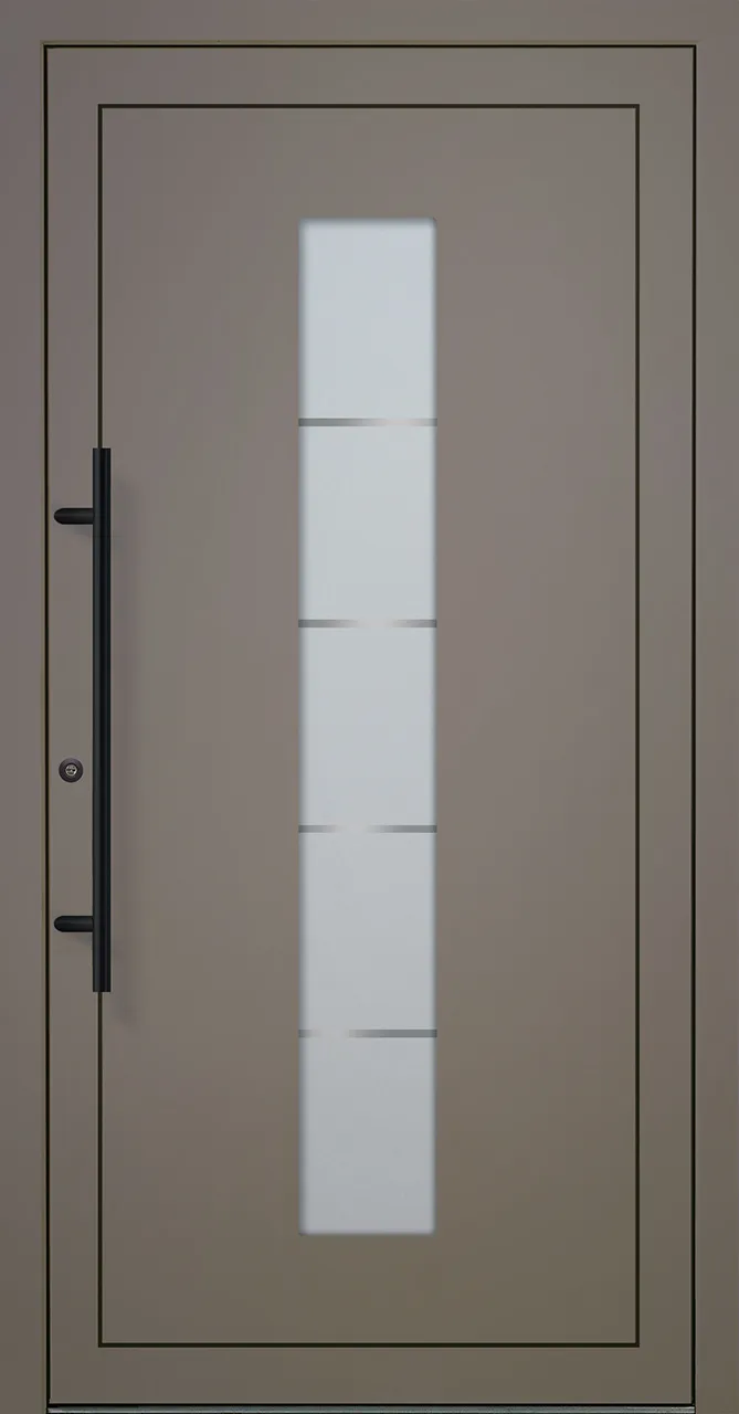 Aluminium-Haustür OptiDoor Exclusiv Blackline 38441E