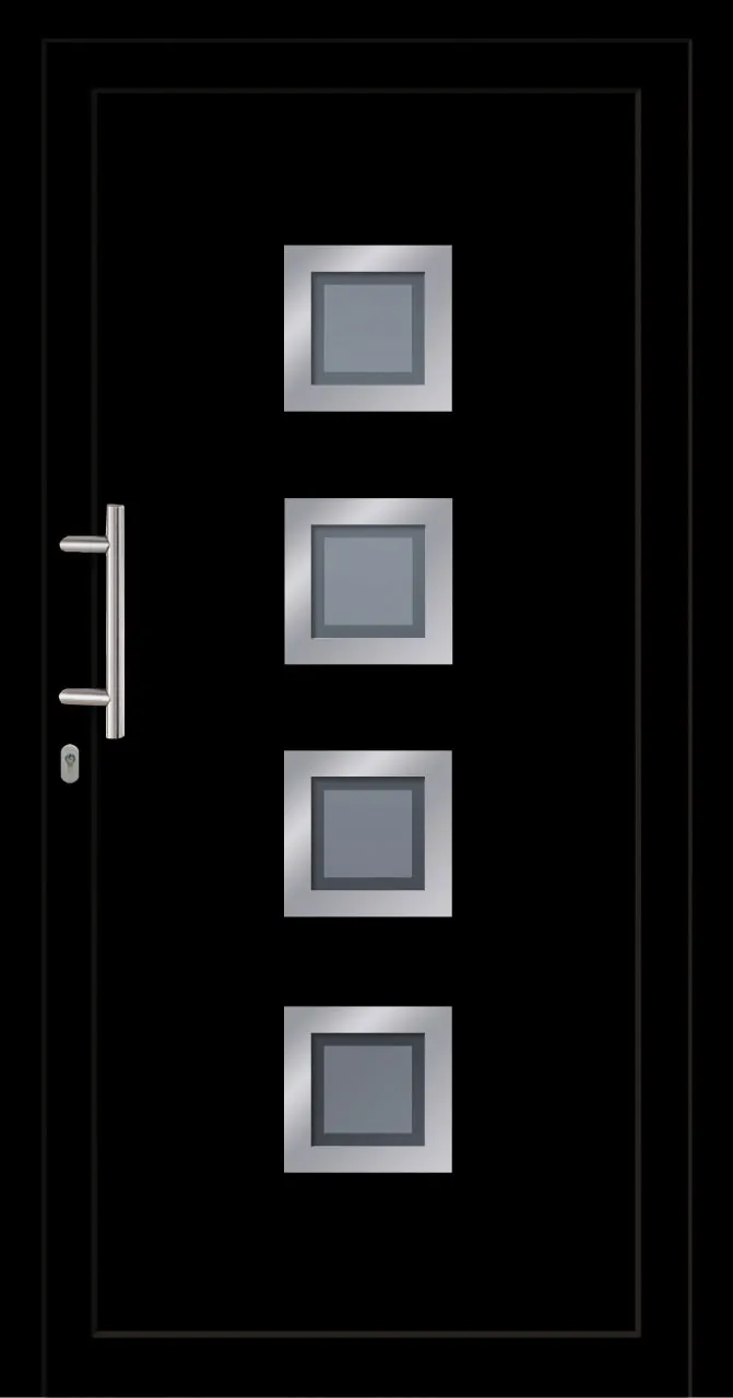 SecuDoor Power 10850P-2 Kunststoffhaustür