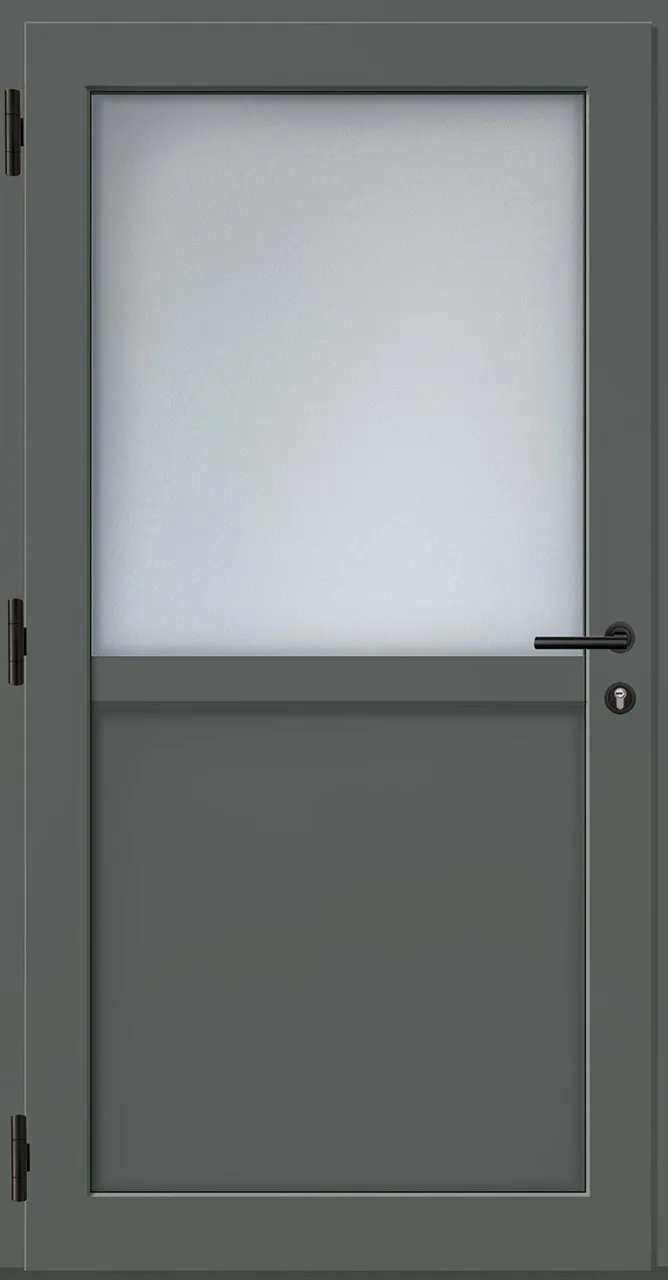 Aluminium-Haustür OptiDoor Power Blackline 38002P