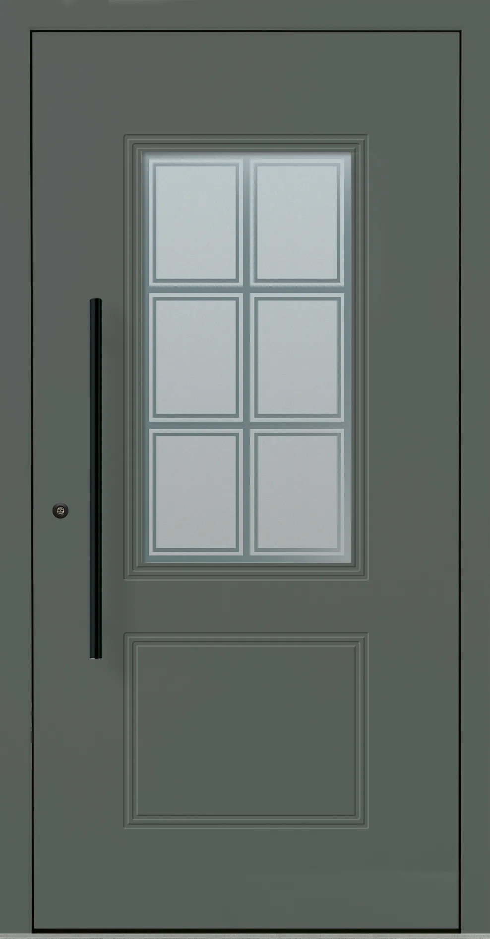 Aluminium-Haustür OptiDoor Blackline 32405D
