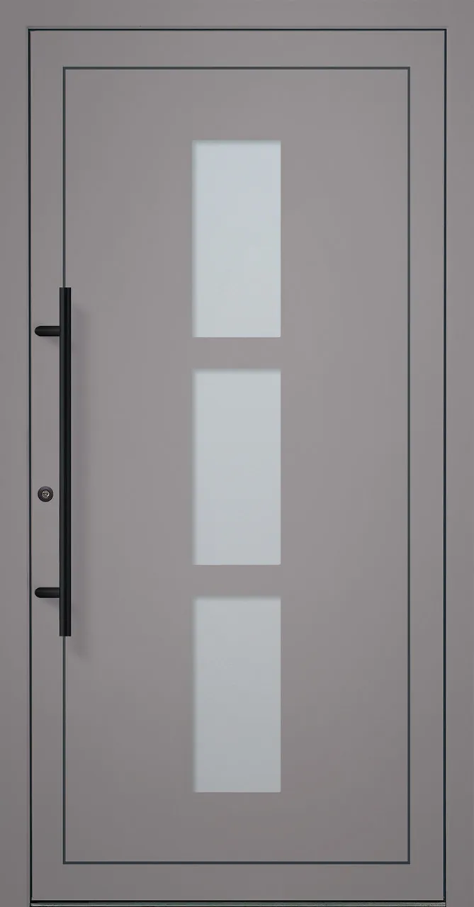 Aluminium-Haustür OptiDoor Power Blackline 38112P