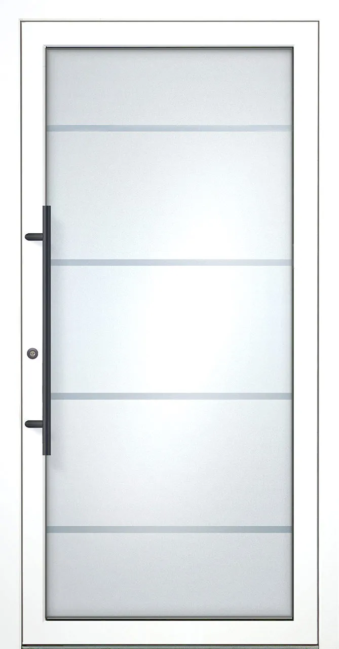 Aluminium-Haustür OptiDoor Power Blackline 38400P