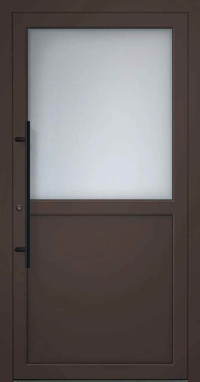 Aluminium-Haustür OptiDoor Exclusiv Blackline 38002E