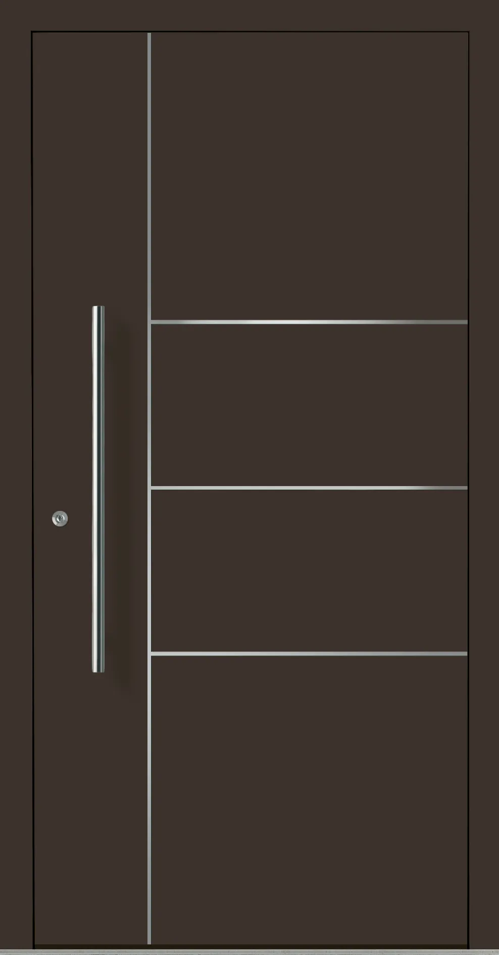 Aluminium-Haustür OptiDoor Design 32200D