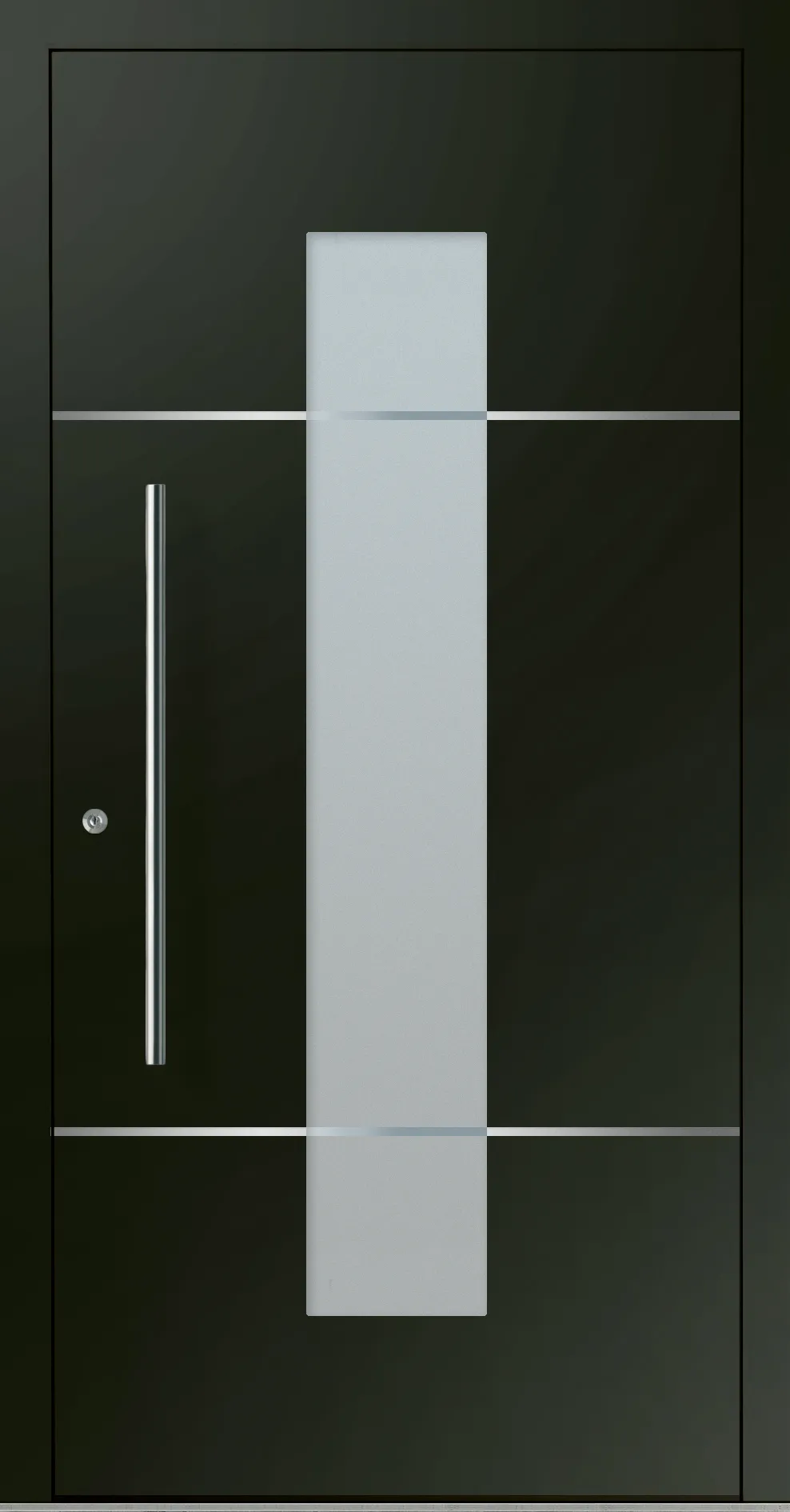 Aluminium-Haustür OptiDoor Design 32112D