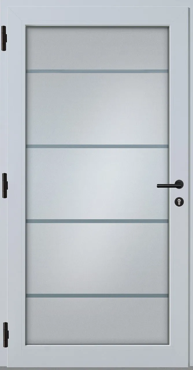 Aluminium-Haustür OptiDoor Exclusiv Blackline 38400E