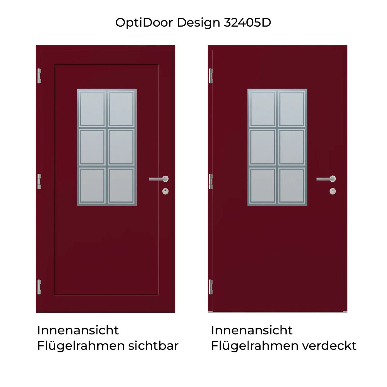 Aluminium-Haustür OptiDoor Design 32405D