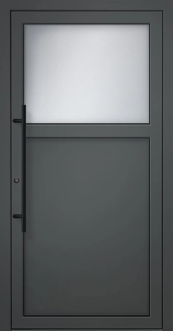 Aluminium-Haustür OptiDoor Power Blackline 38003P