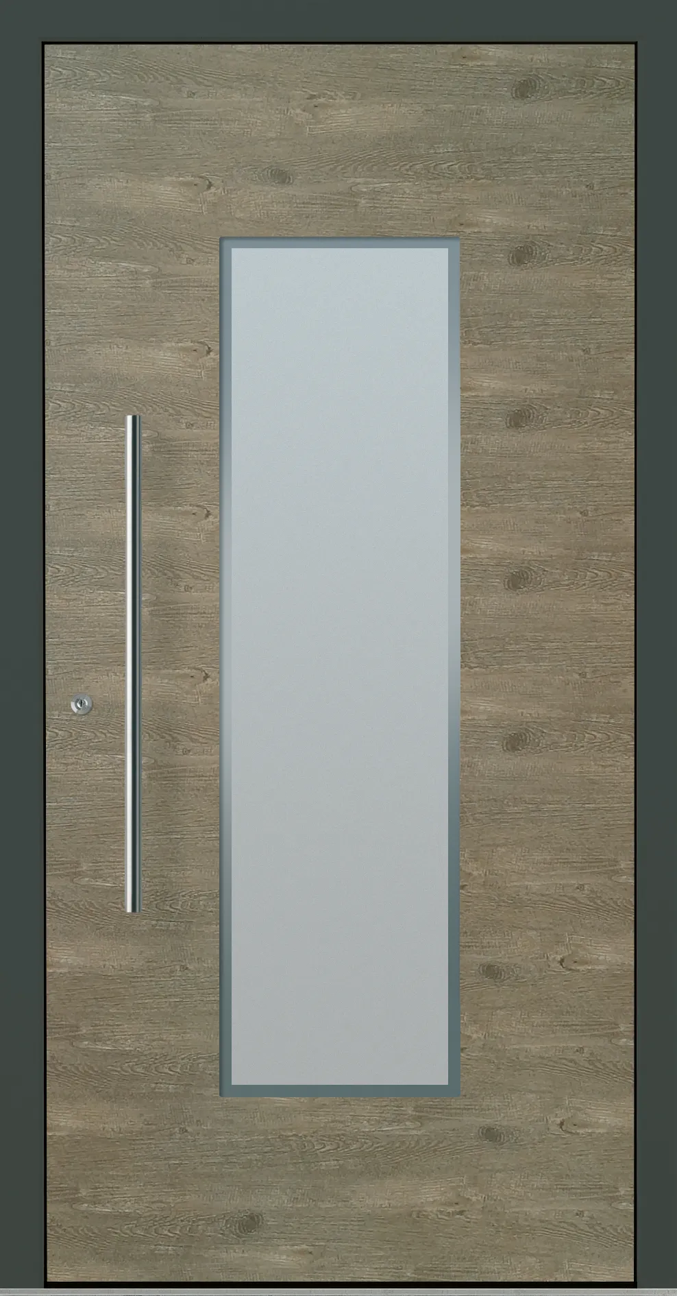 Aluminium-Haustür OptiDoor Design 30402D