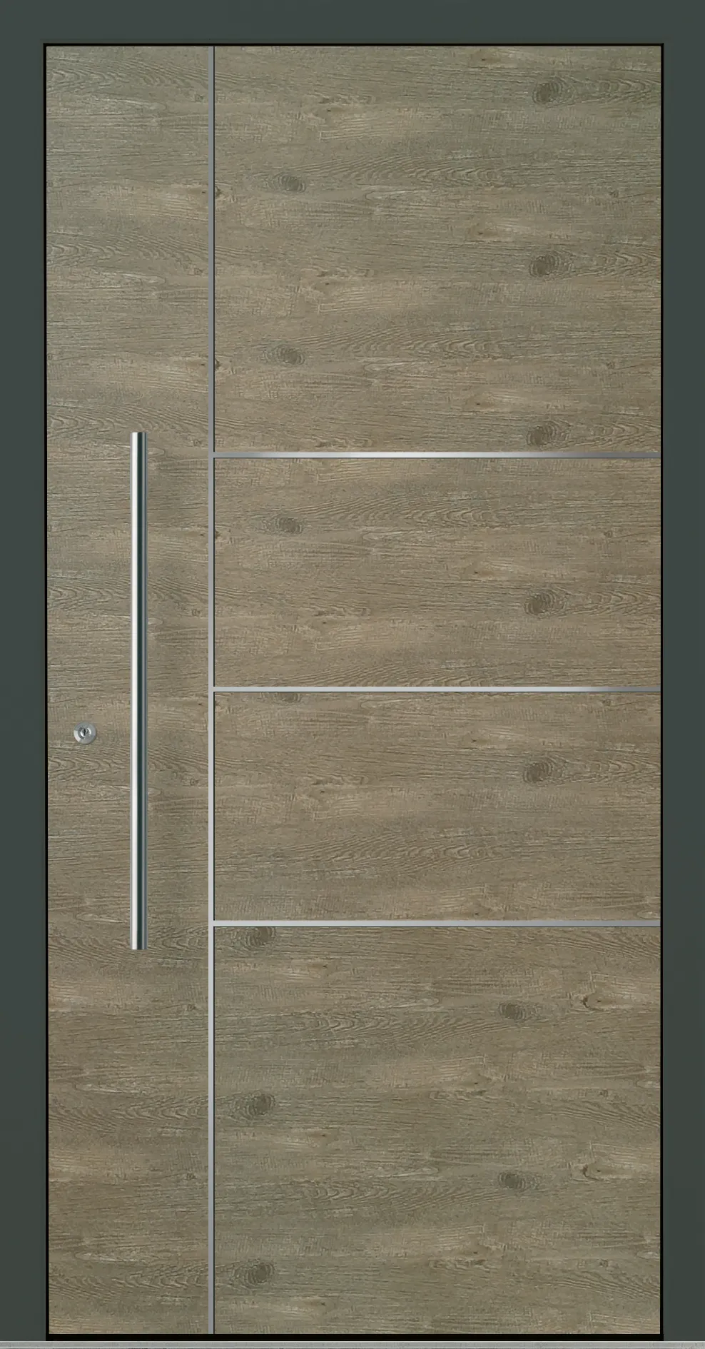 Aluminium-Haustür OptiDoor Design 32200D