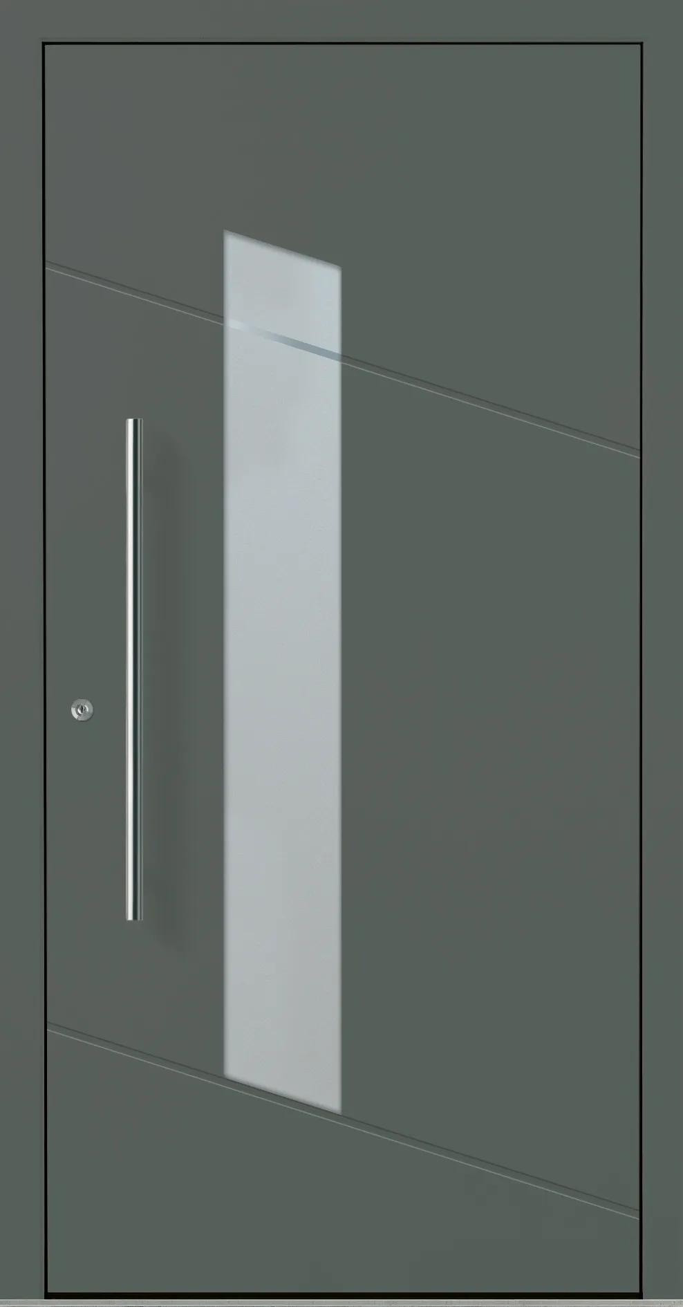 Aluminium-Haustür OptiDoor Design 32588D