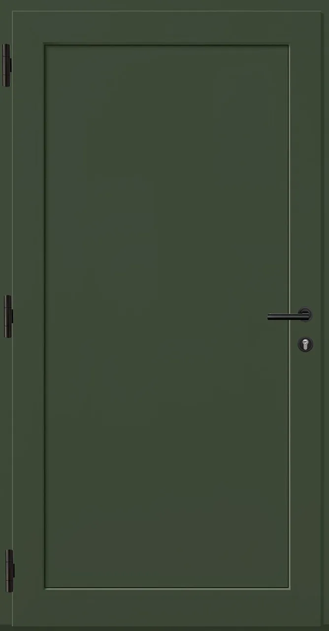 Aluminium-Haustür OptiDoor Power Blackline 38800P