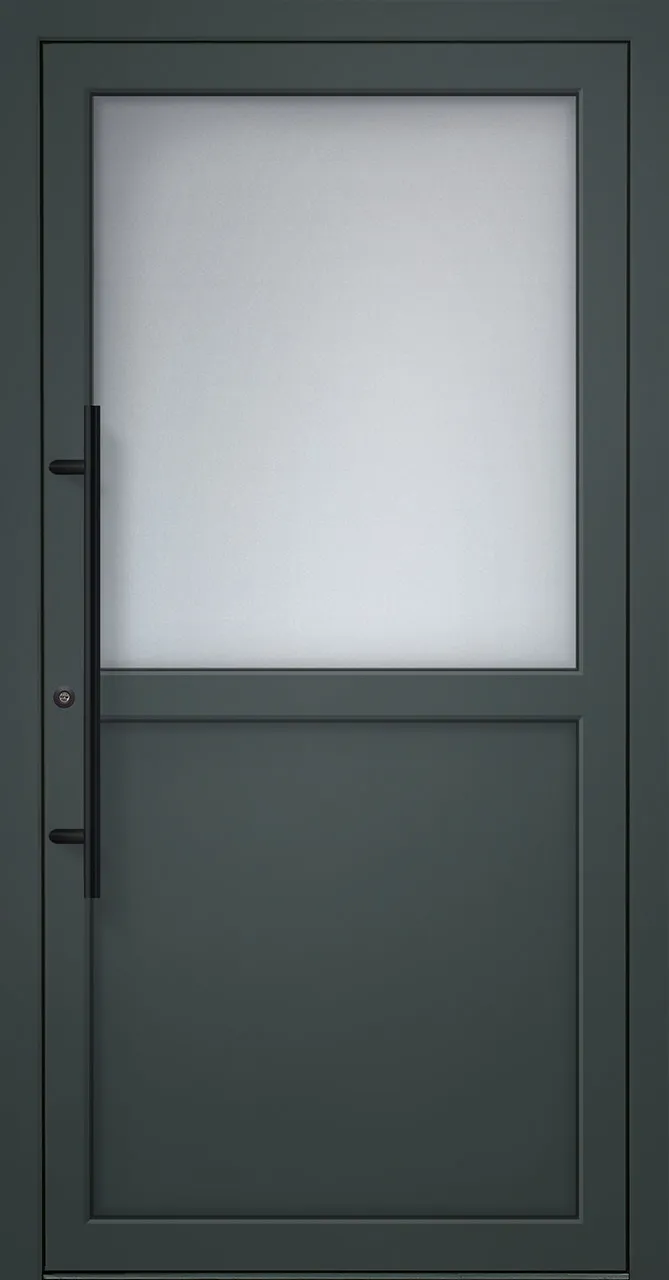 Aluminium-Haustür OptiDoor Power Blackline 38002P