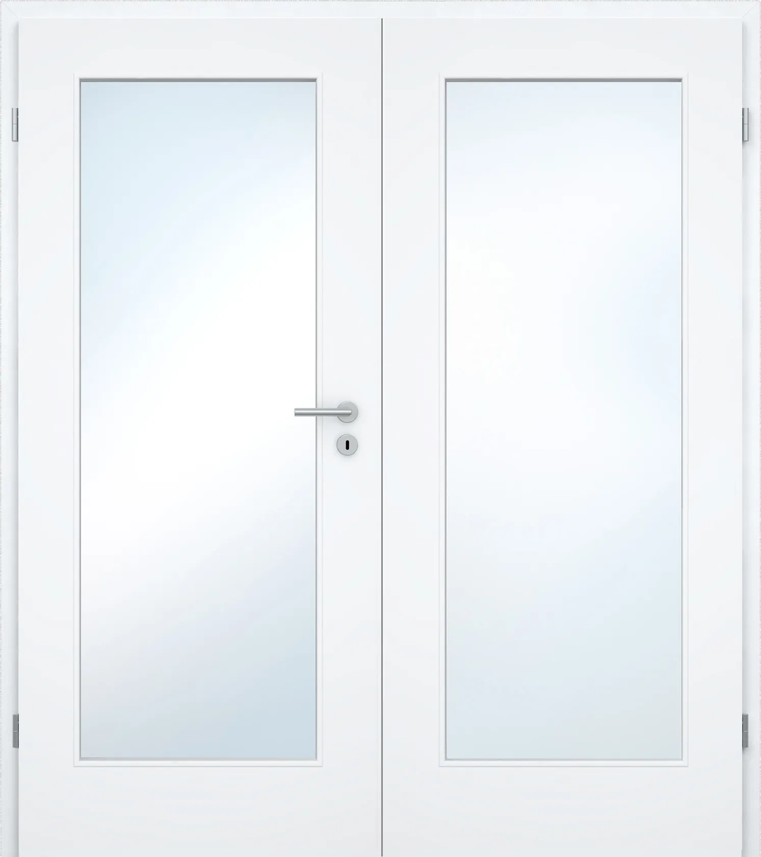 Doppelflügel-Kontur-Design-Innentür Blanco Flair BS-LA Weißlack