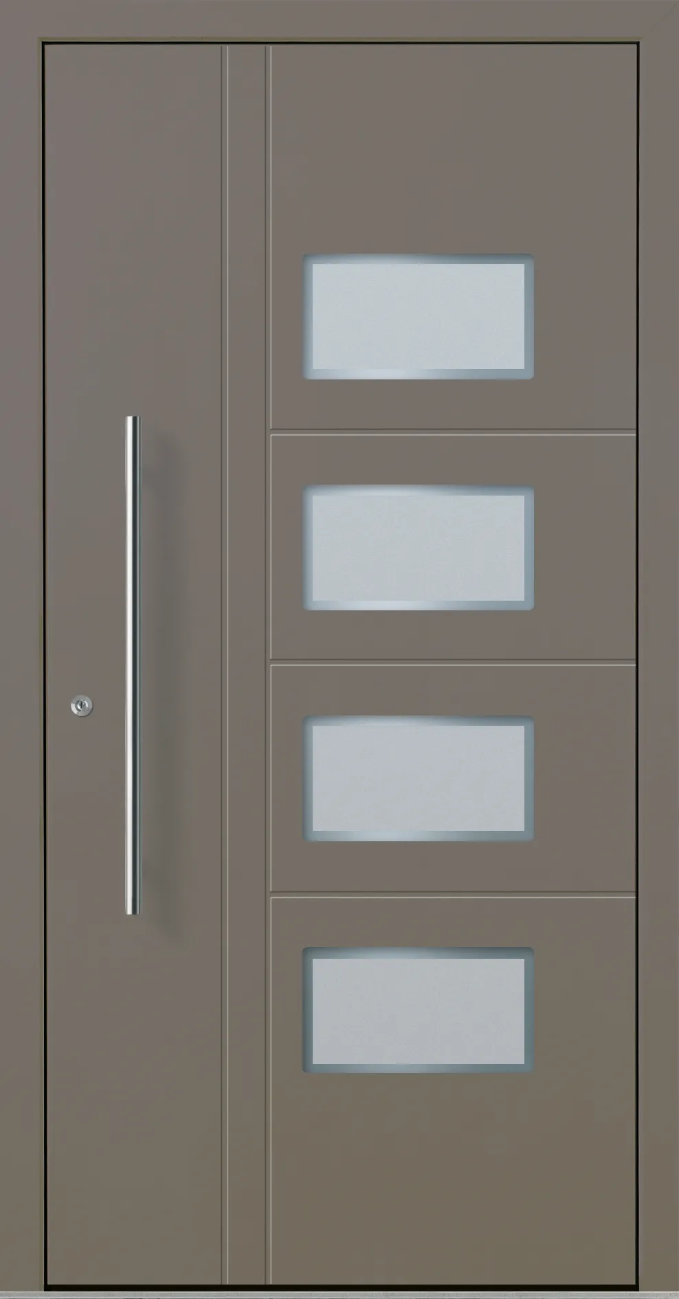 Aluminium-Haustür OptiDoor Design 30620D