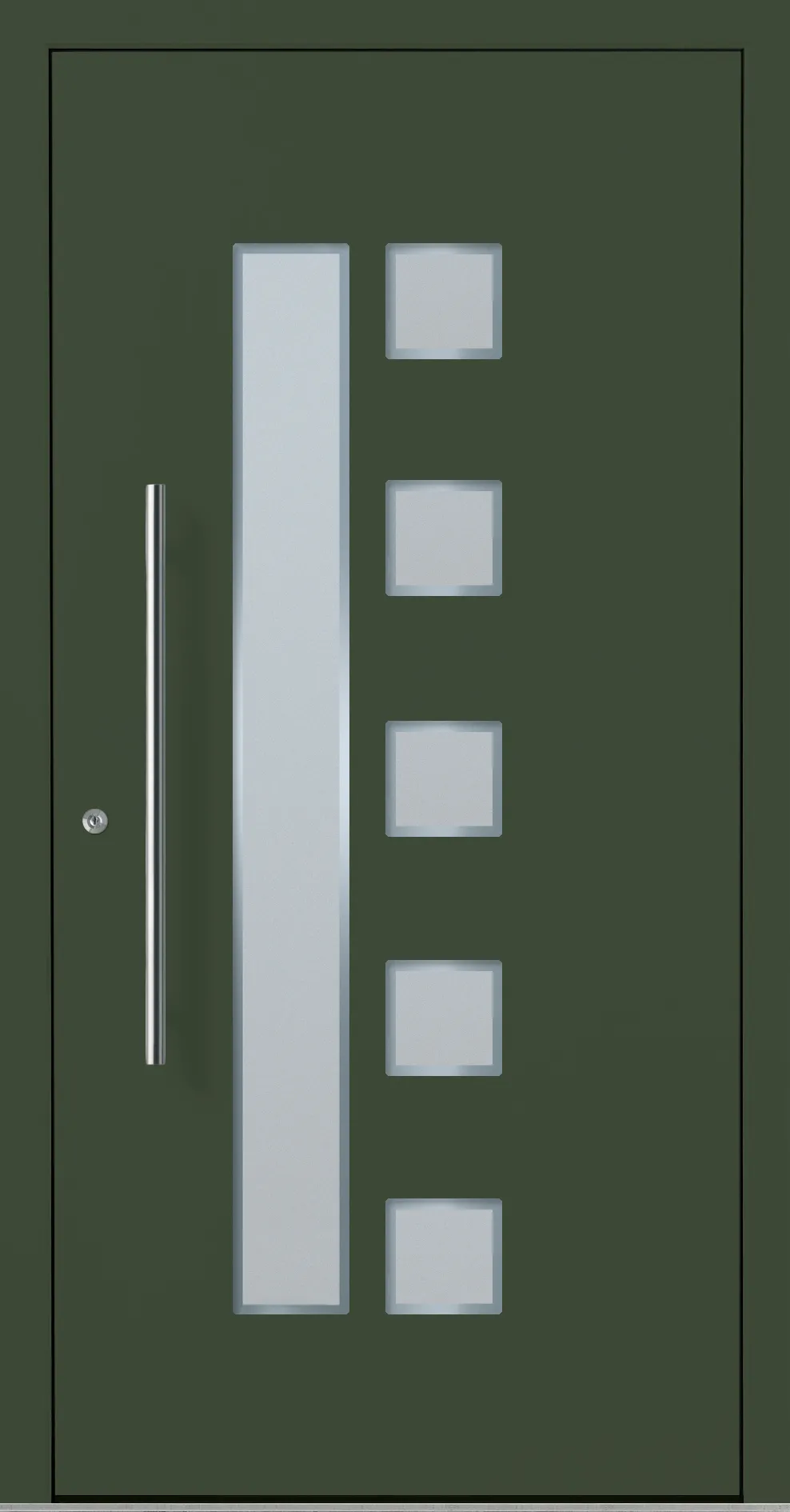 Aluminium-Haustür OptiDoor Design 30600D