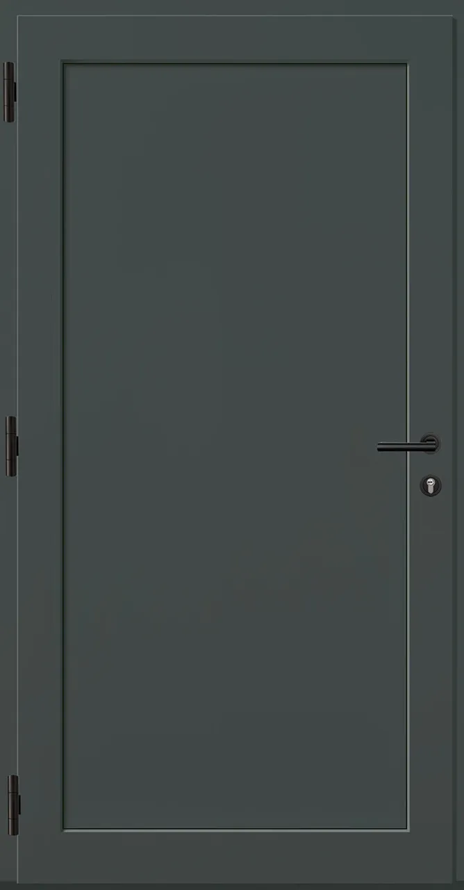 Aluminium-Haustür OptiDoor Exclusiv Blackline 38800E