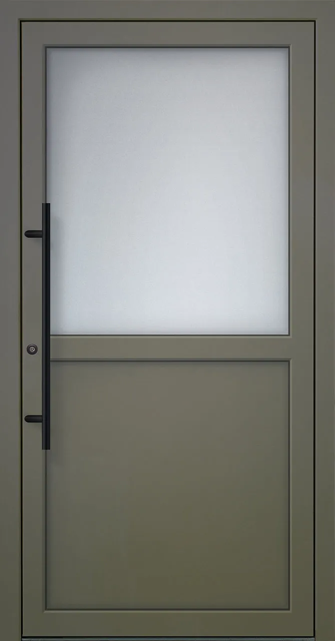 Aluminium-Haustür OptiDoor Power Blackline 38002P