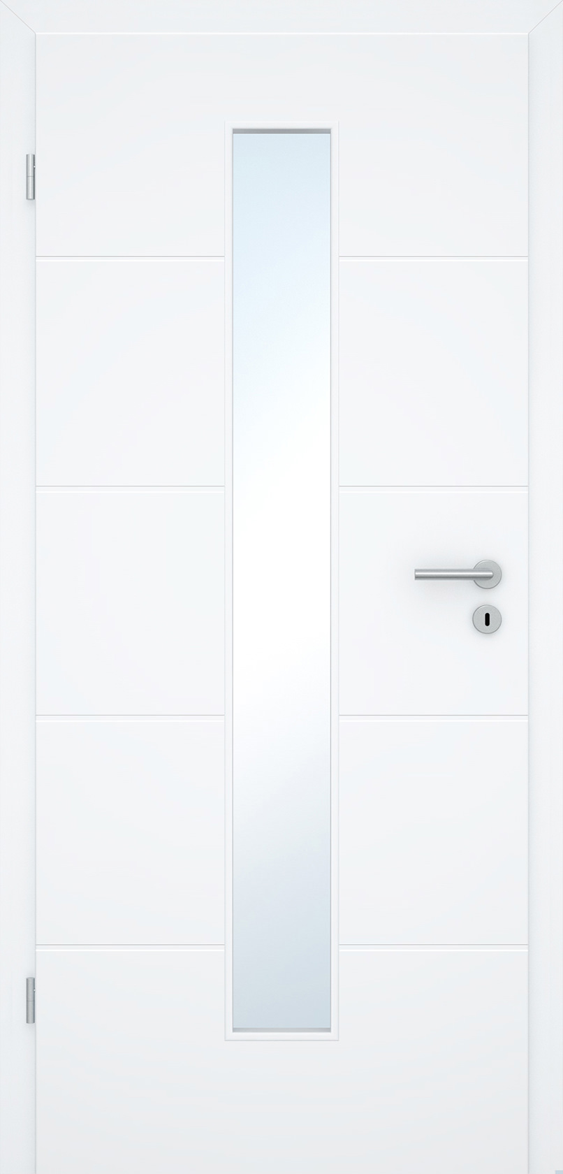Design-Innentür Blanco Linea 5-LA Weißlack 