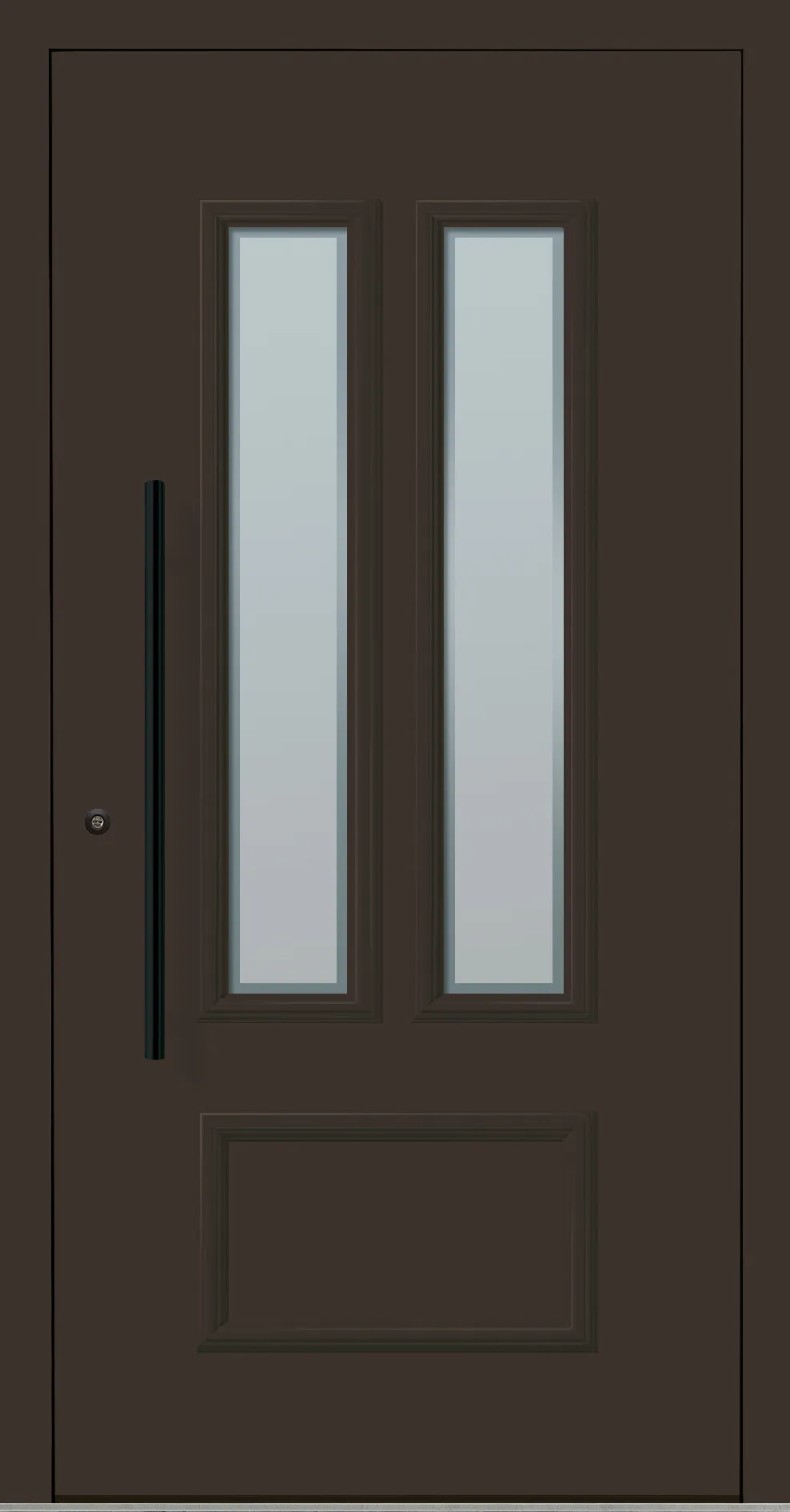 Aluminium-Haustür OptiDoor Blackline 32778D