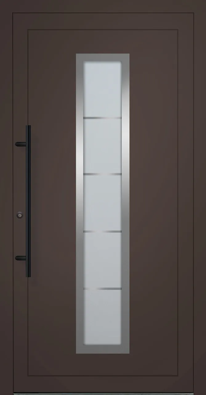 Aluminium-Haustür OptiDoor Exclusiv Blackline 38449E