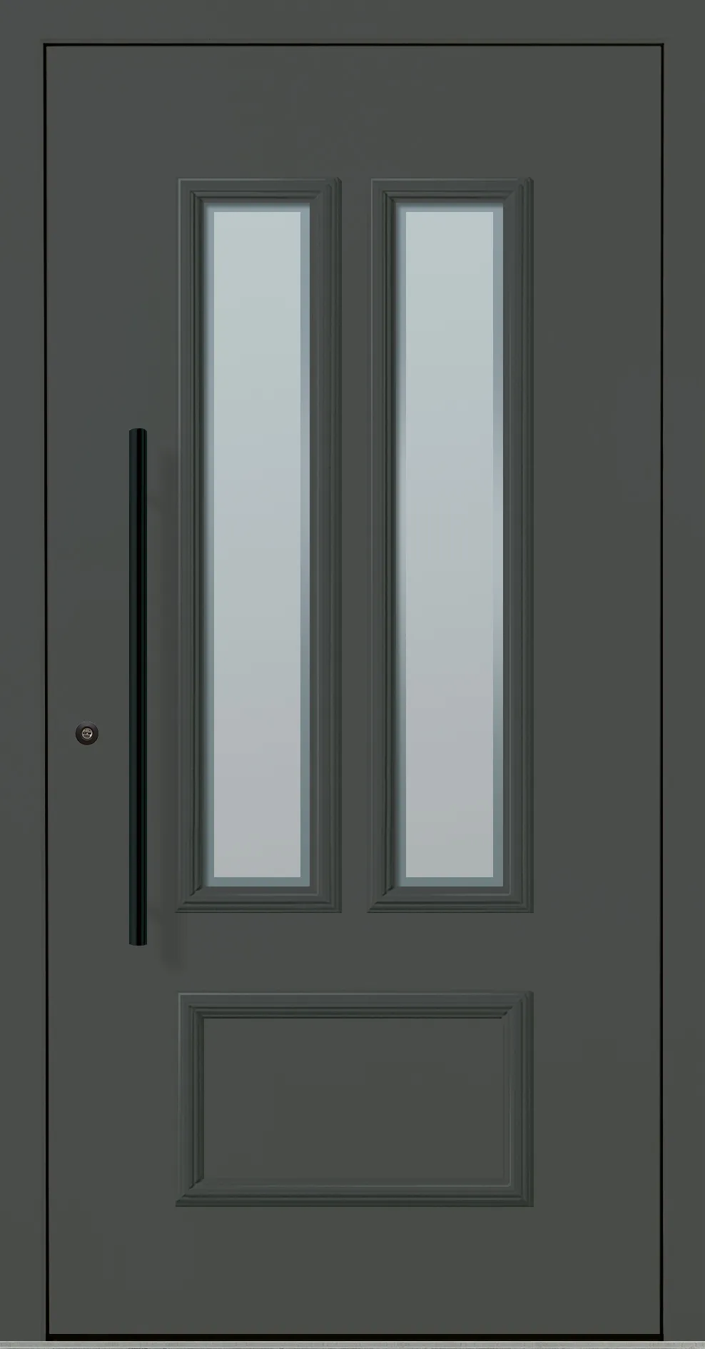 Aluminium-Haustür OptiDoor Blackline 32778D