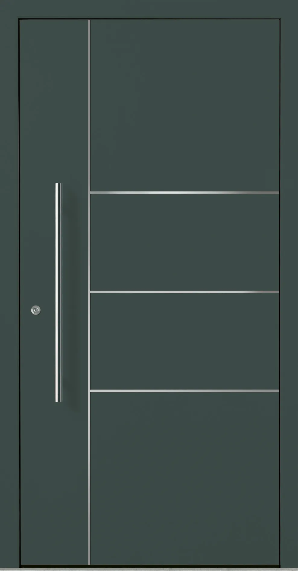 Aluminium-Haustür OptiDoor Design 32200D