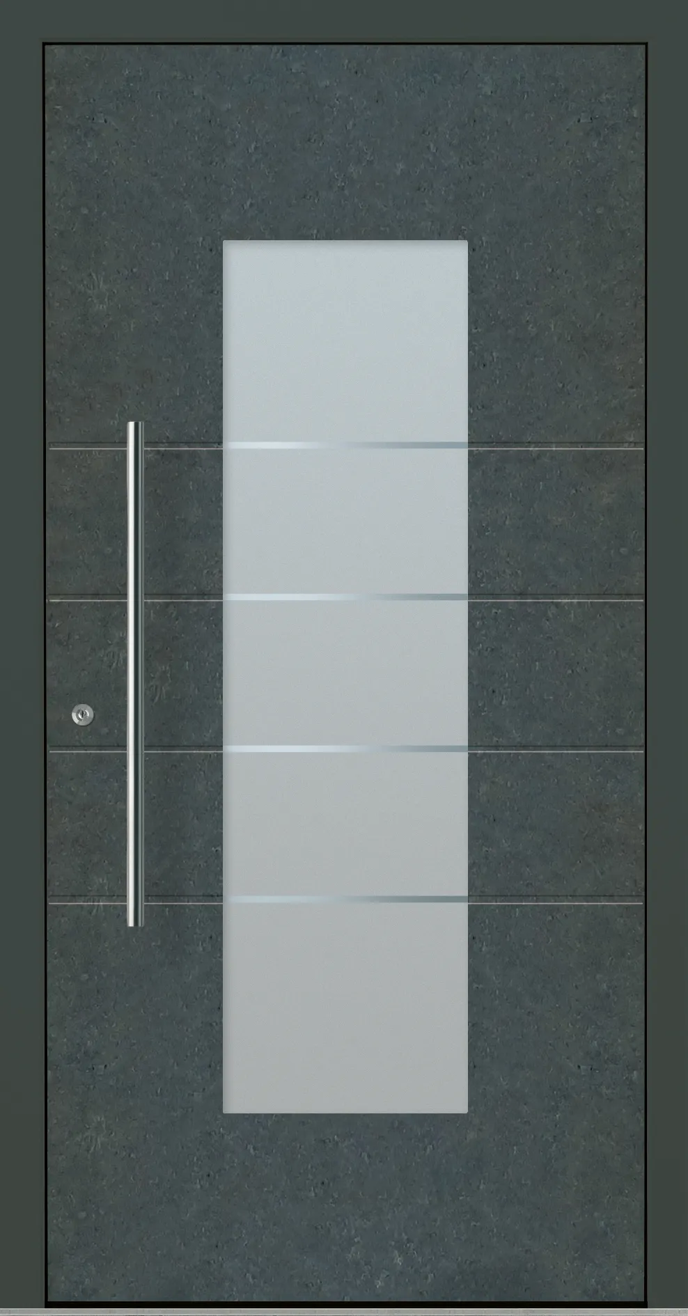Aluminium-Haustür OptiDoor Design 30481D