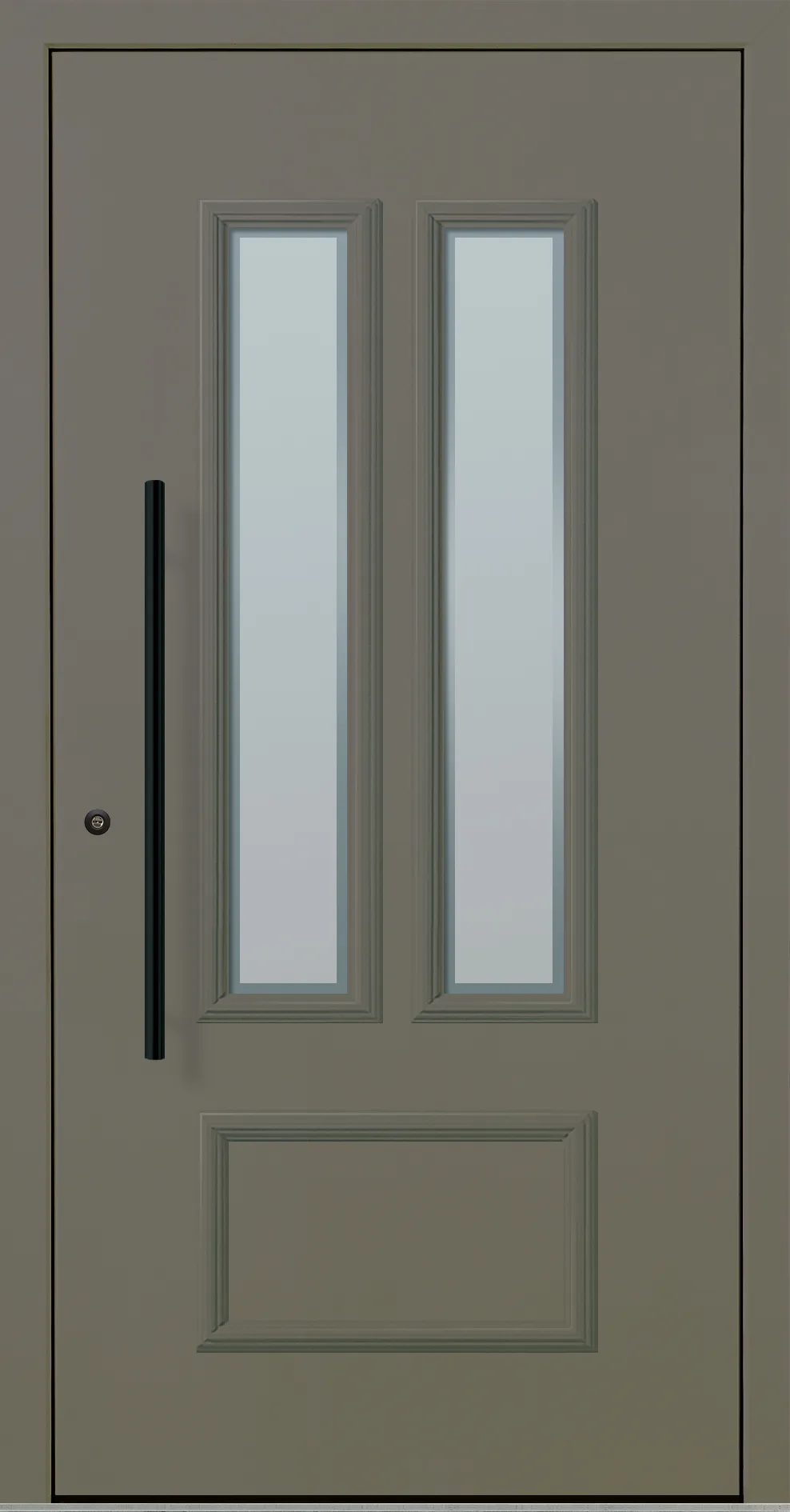 Aluminium-Haustür OptiDoor Blackline 32778D