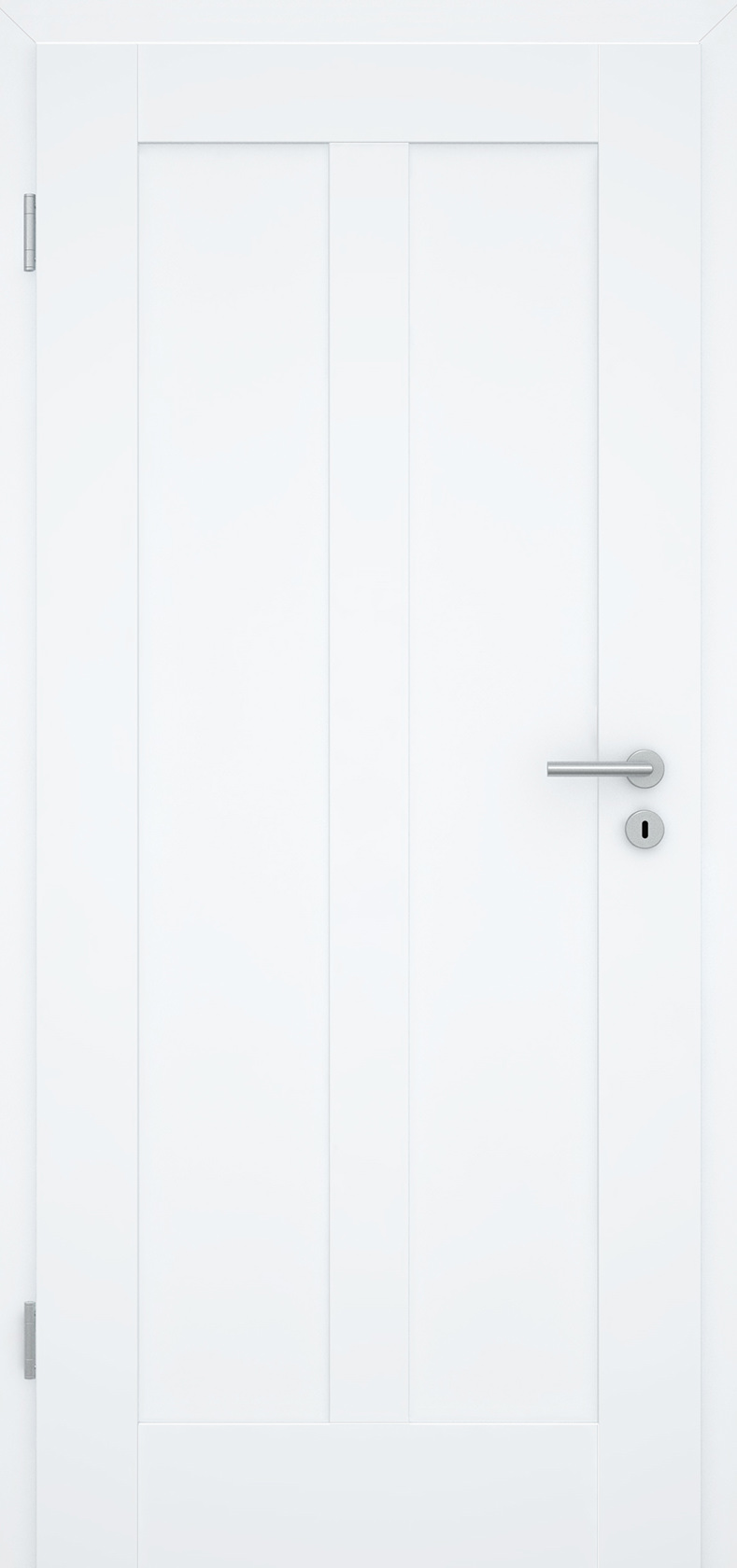Füllungs-Designtür Pur Design BS2 Weißlack