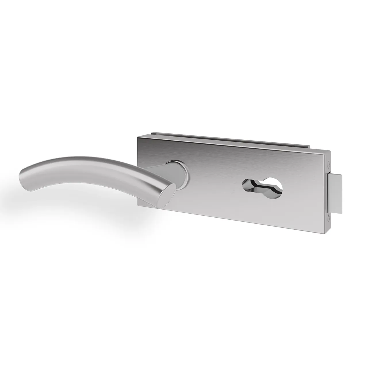 Glastürgriff Eleganto 16GE Edelstahl inkl. Set Bänder