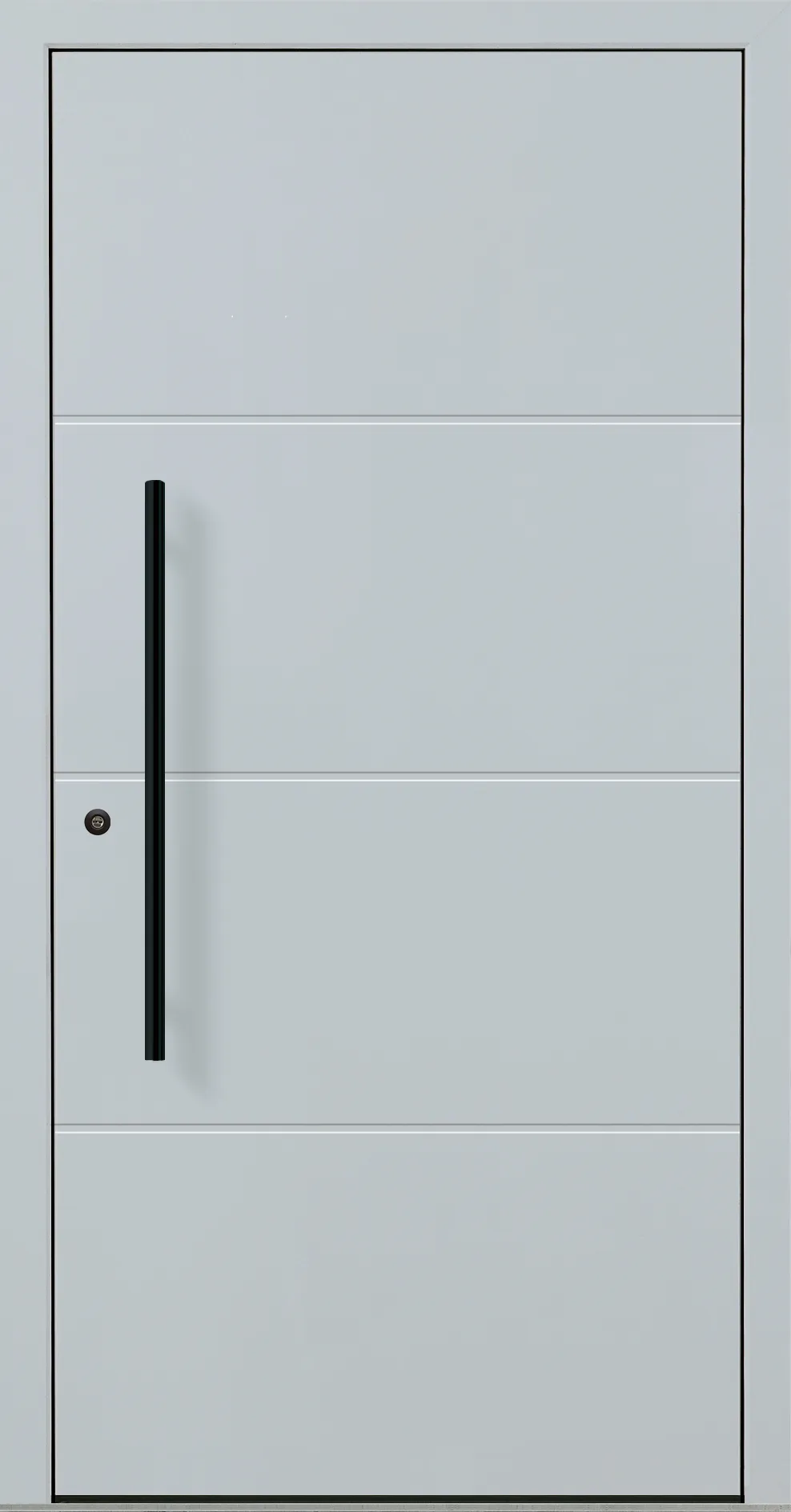 Aluminium-Haustür OptiDoor Blackline 30500D