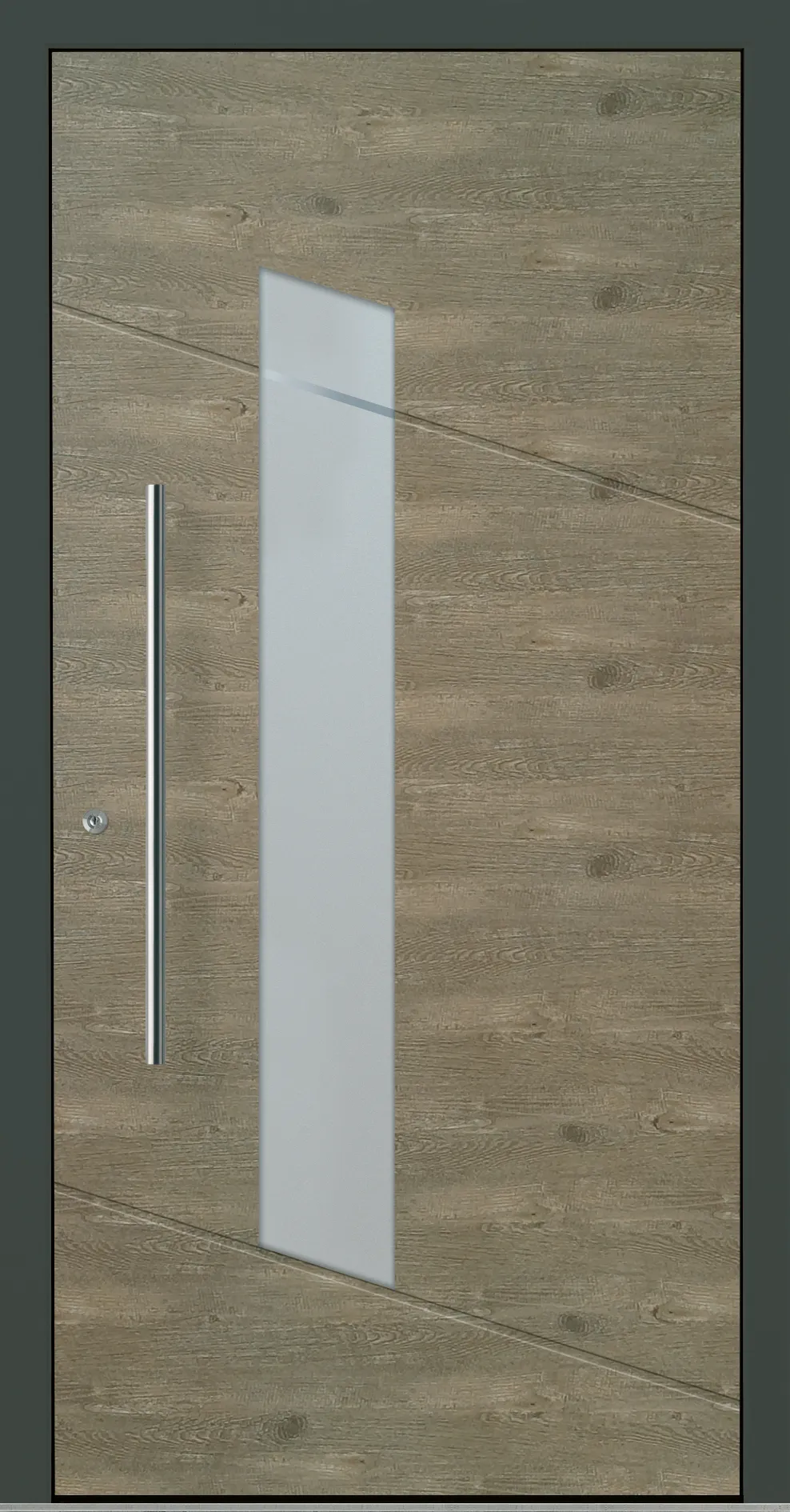 Aluminium-Haustür OptiDoor Design 32588D
