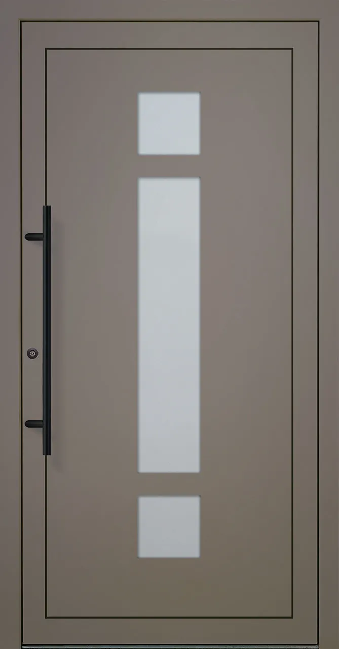 Aluminium-Haustür OptiDoor Power Blackline 38660P