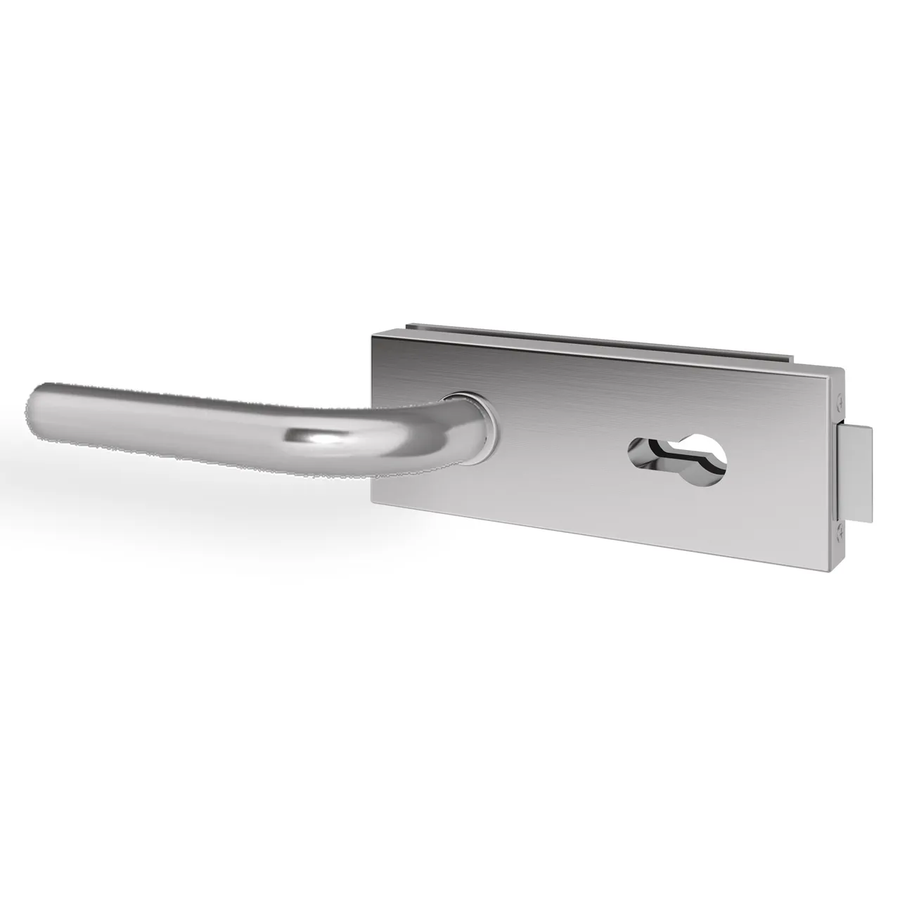 Glastürgriff Eleganto 3GE Edelstahl inkl. Set Bänder