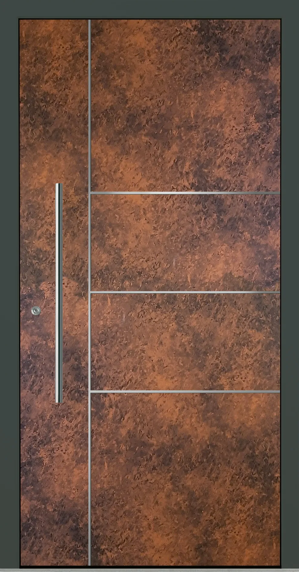 Aluminium-Haustür OptiDoor Design 32200D
