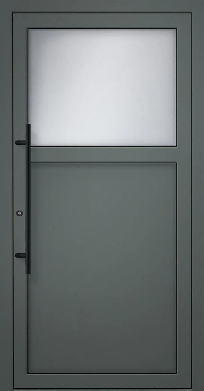 Aluminium-Haustür OptiDoor Exclusiv Blackline 38003E